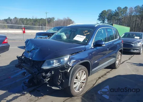 2013 Volkswagen Tiguan Se из США, поврежденный, VIN WVGBV3AX3DW623179